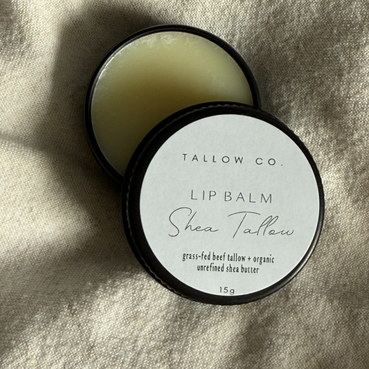 Natural Shea Tallow Lip Balm - 15g